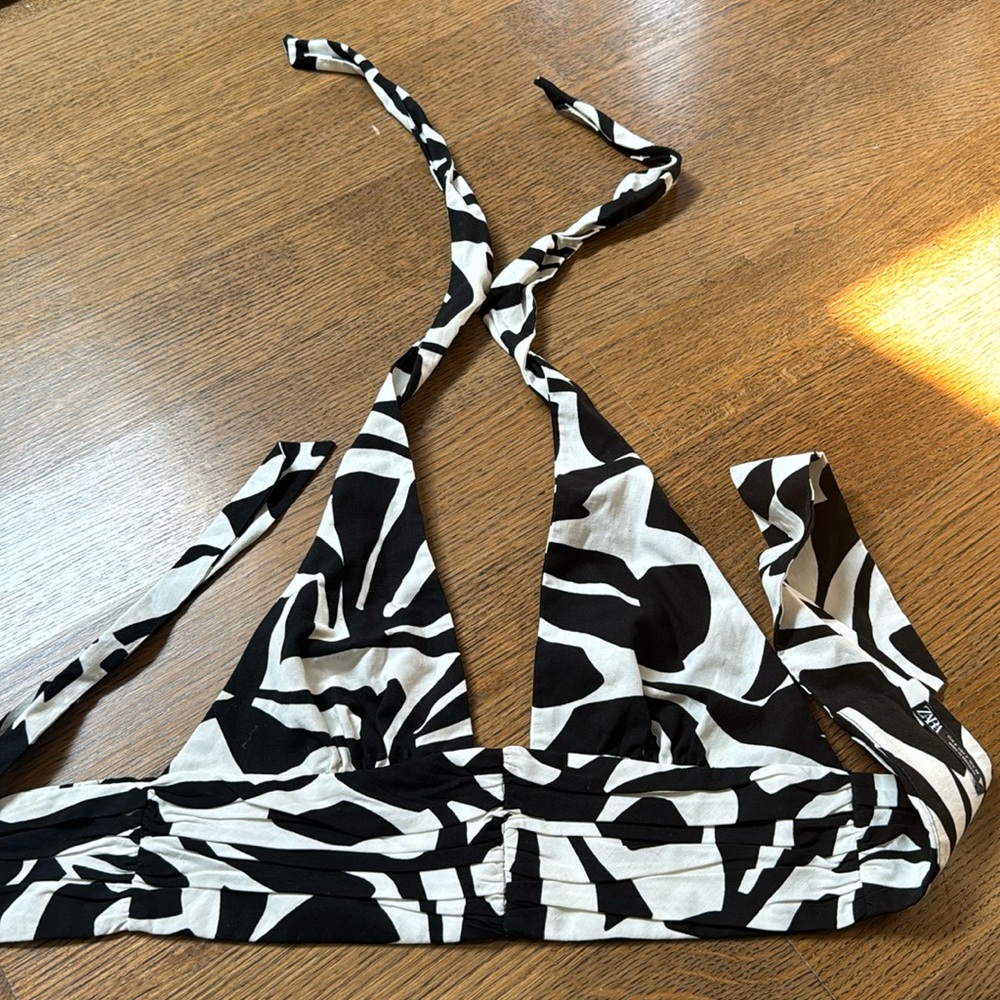 ZARA GOING OUT TOP - size small